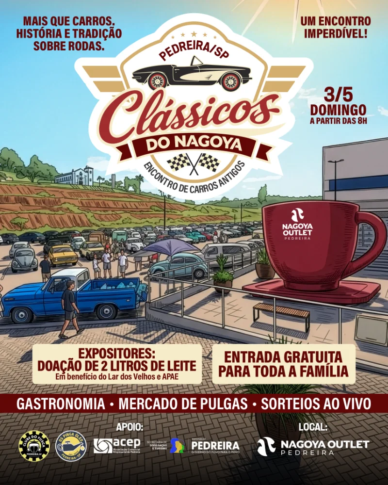 Clássicos do Nagoya — Pedreira SP, 3 de maio